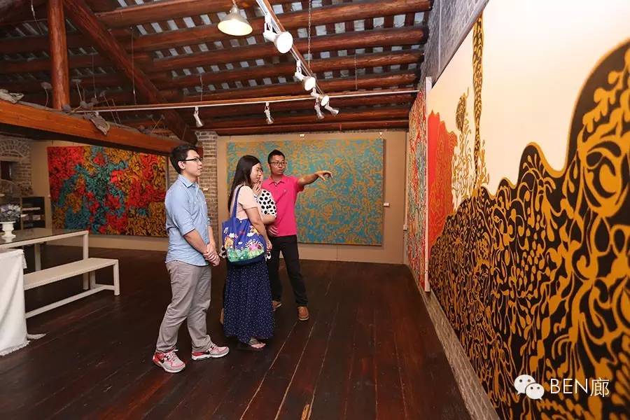 #史上最大# BEN廊有史以来最大画幅展览来袭！