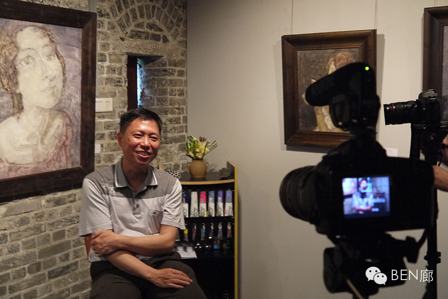 《必然自由——朱松青油画近作展》开幕圆满成功！
