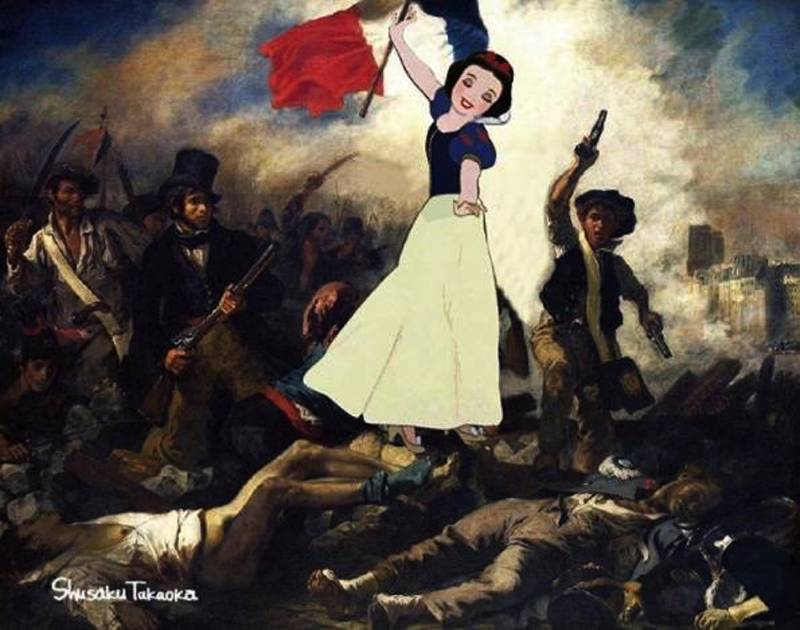 趣味 | 当名画遇上邪术ps 化学反应太喜感