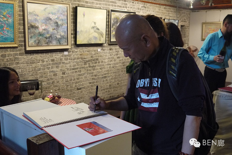 法国驻广州总领事伉俪亲临现场，《守望·远征》帕斯卡 & 陈本 作品巡展开幕酒会圆满成功！